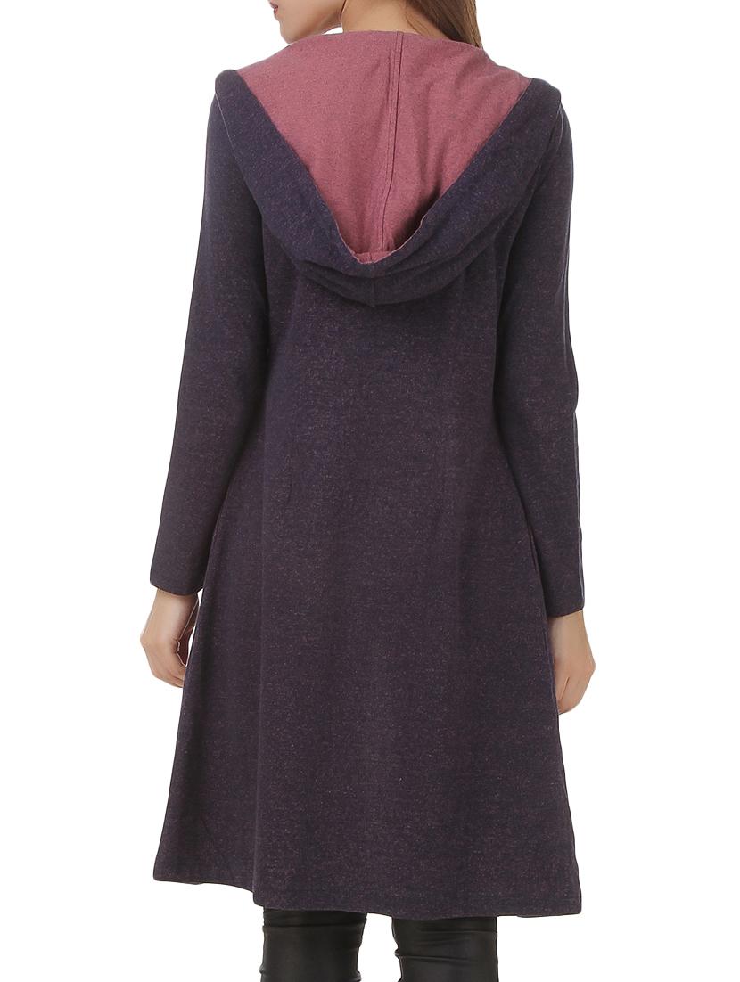 drawstring detail hooded shrug - 12375430 - Standard Image - 2