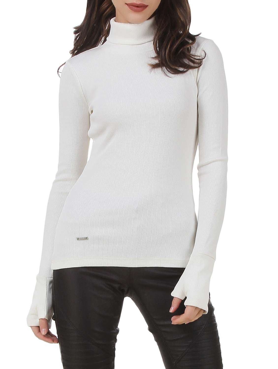 white cotton sweatshirt