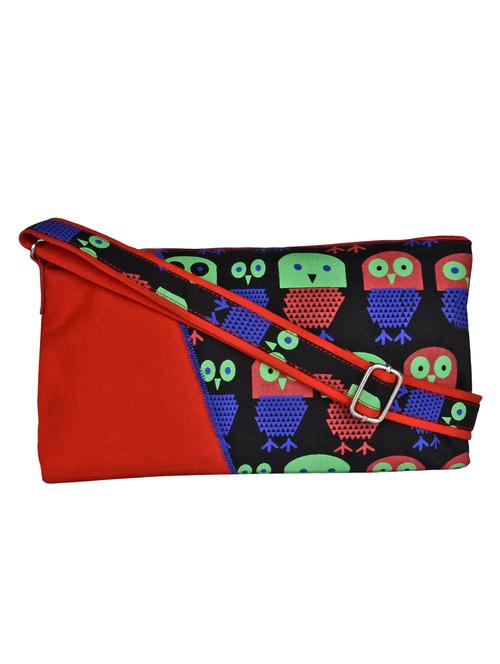multi printed canvas sling bag - 12403134 -  Standard Image - 0