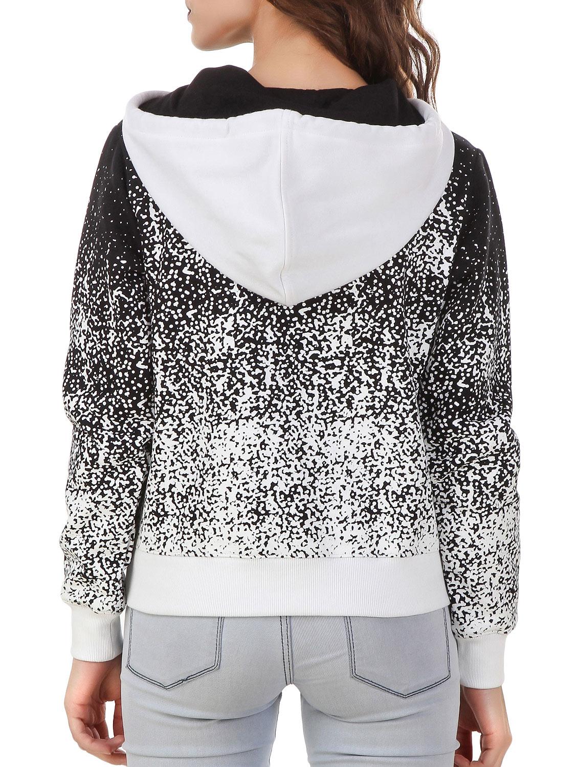 drawstring detail hooded sweatshirt - 12403224 - Standard Image - 2