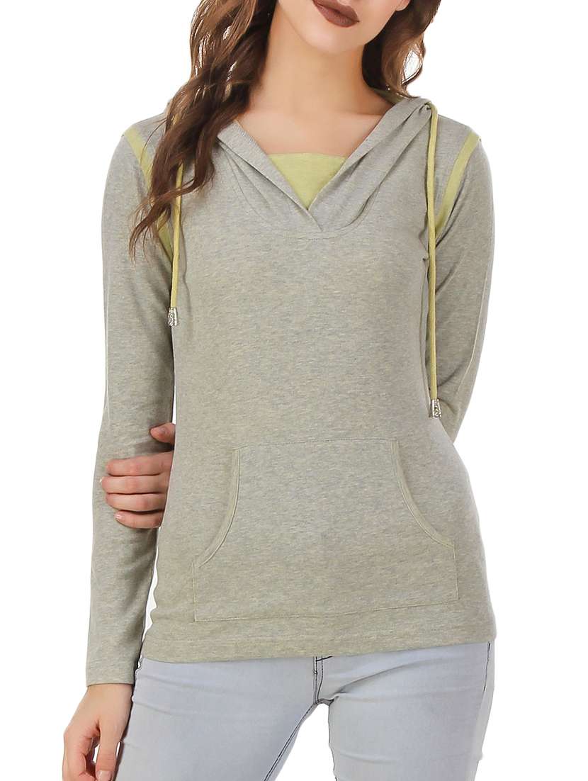 grey cotton sweatshirt