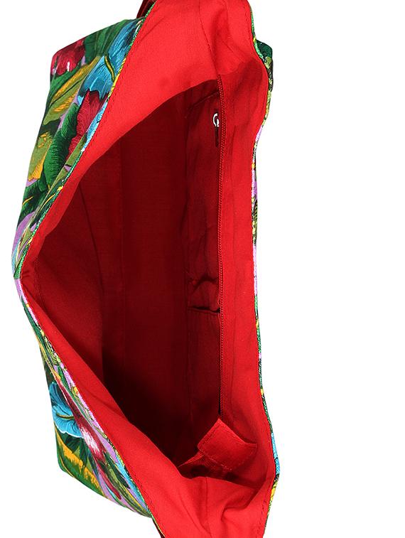 multi printed canvas sling bag - 12403586 - Standard Image - 2