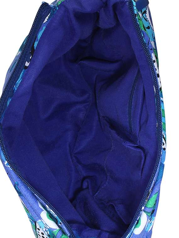 blue printed regular sling bag - 12403593 -  Standard Image - 2