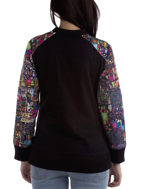 black fleece jacket - 12405995 - Standard Image - 2