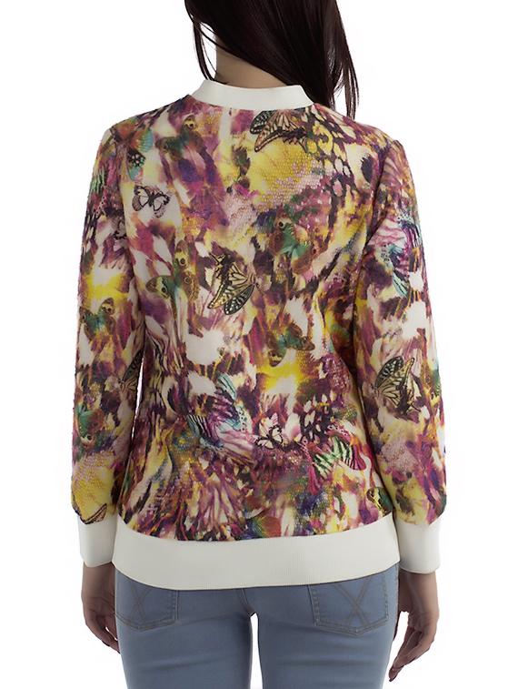 multi color fleece jacket - 12405997 - Standard Image - 2