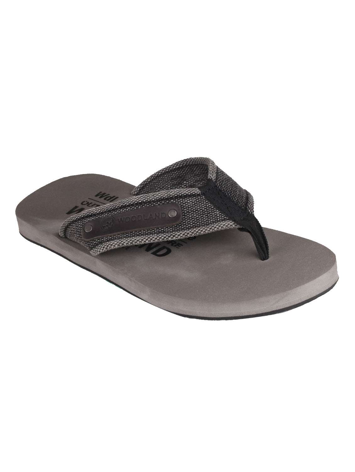 Buy online Grey Rubber Flip Flops from Slippers, Flip Flops