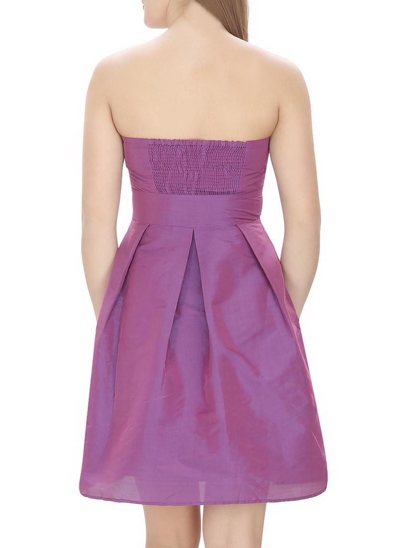 purple tube dress - 12415552 - Standard Image - 2