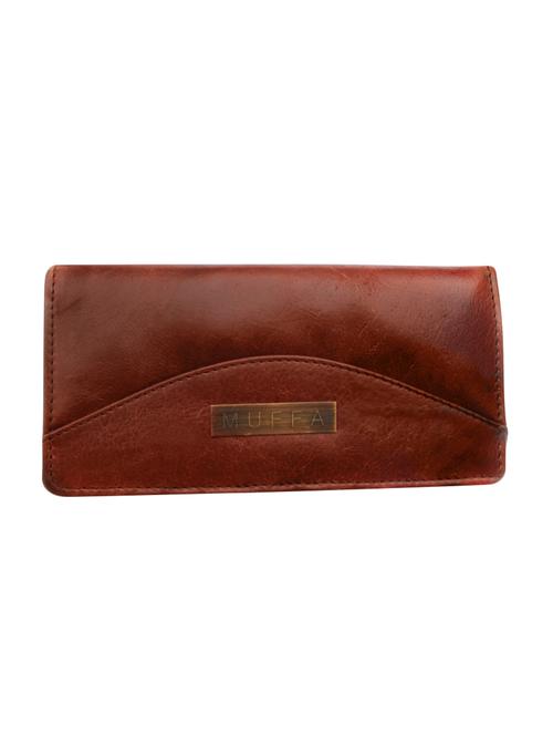 textured brown leather wallet - 12416932 -  Standard Image - 0
