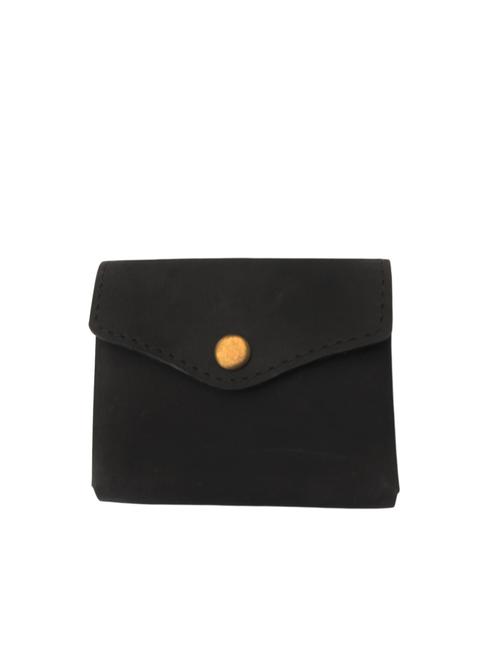 solid black leather wallet - 12417276 - Standard Image - 0