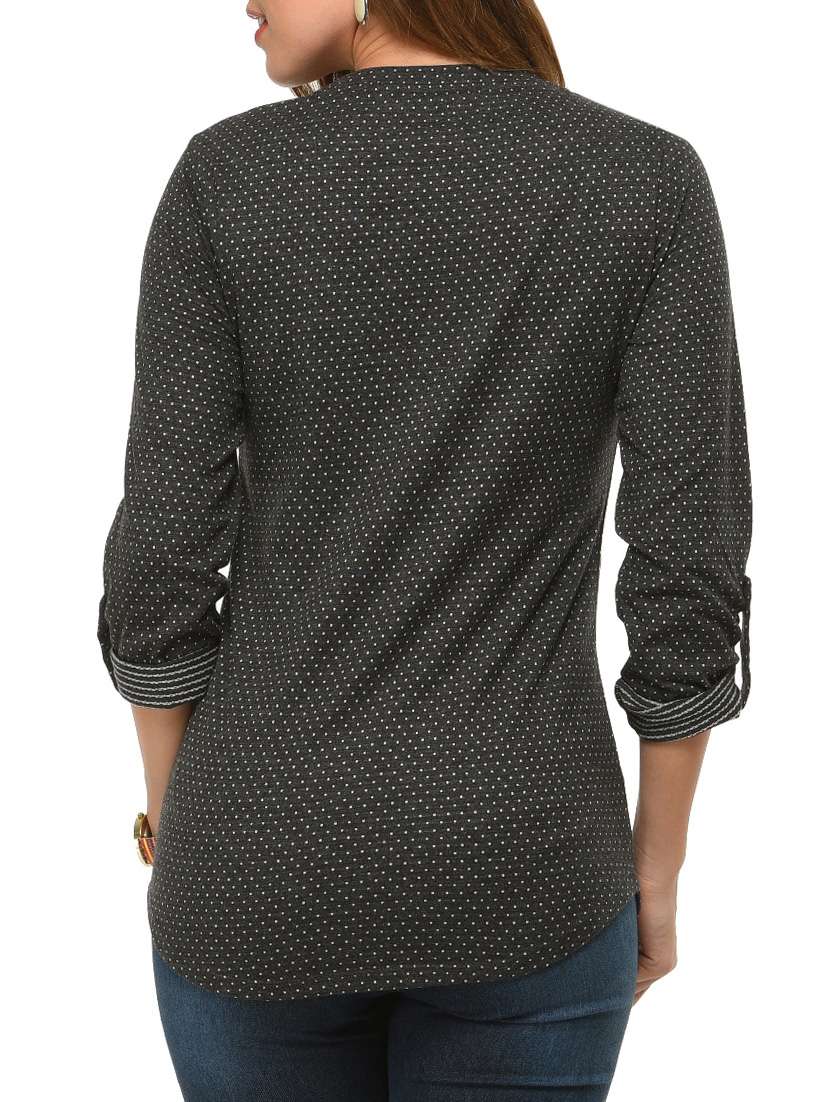 black cotton regular tshirt - 12420587 -  Standard Image - 2