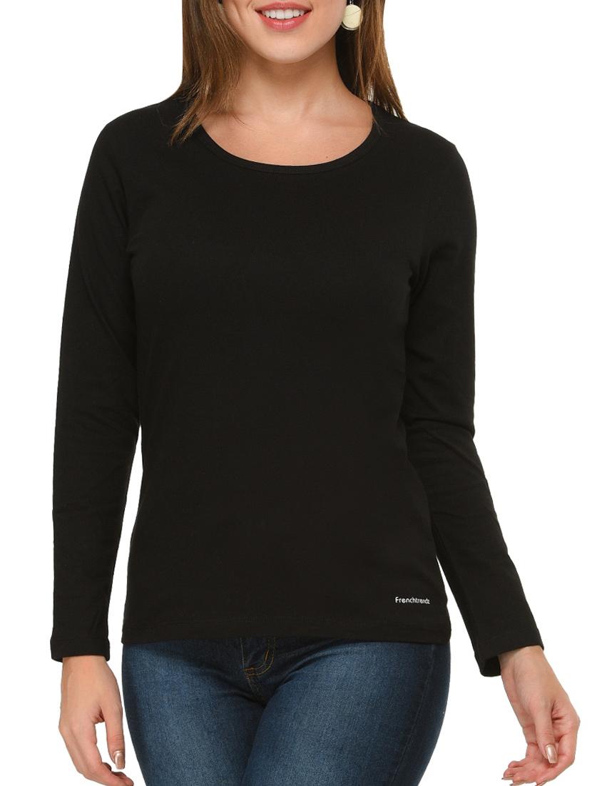 women's plain round neck t-shirt