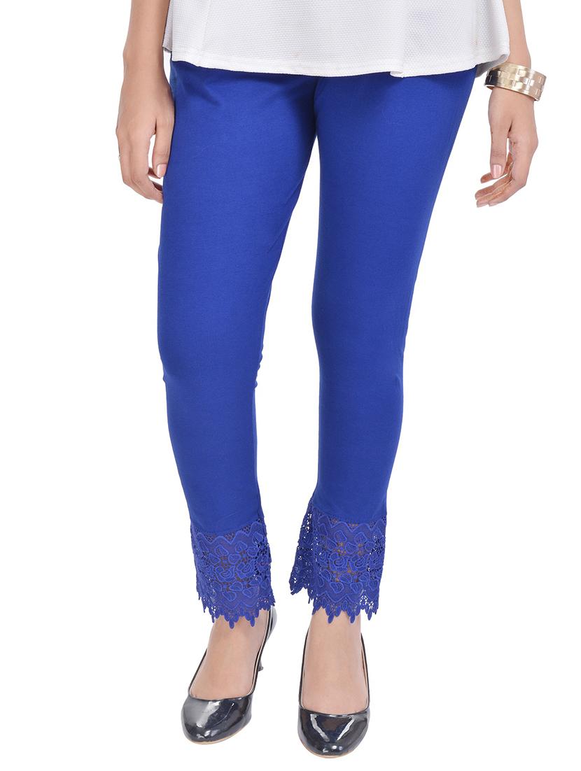 blue cotton leggings - 12444084 - Zoom Image - 0