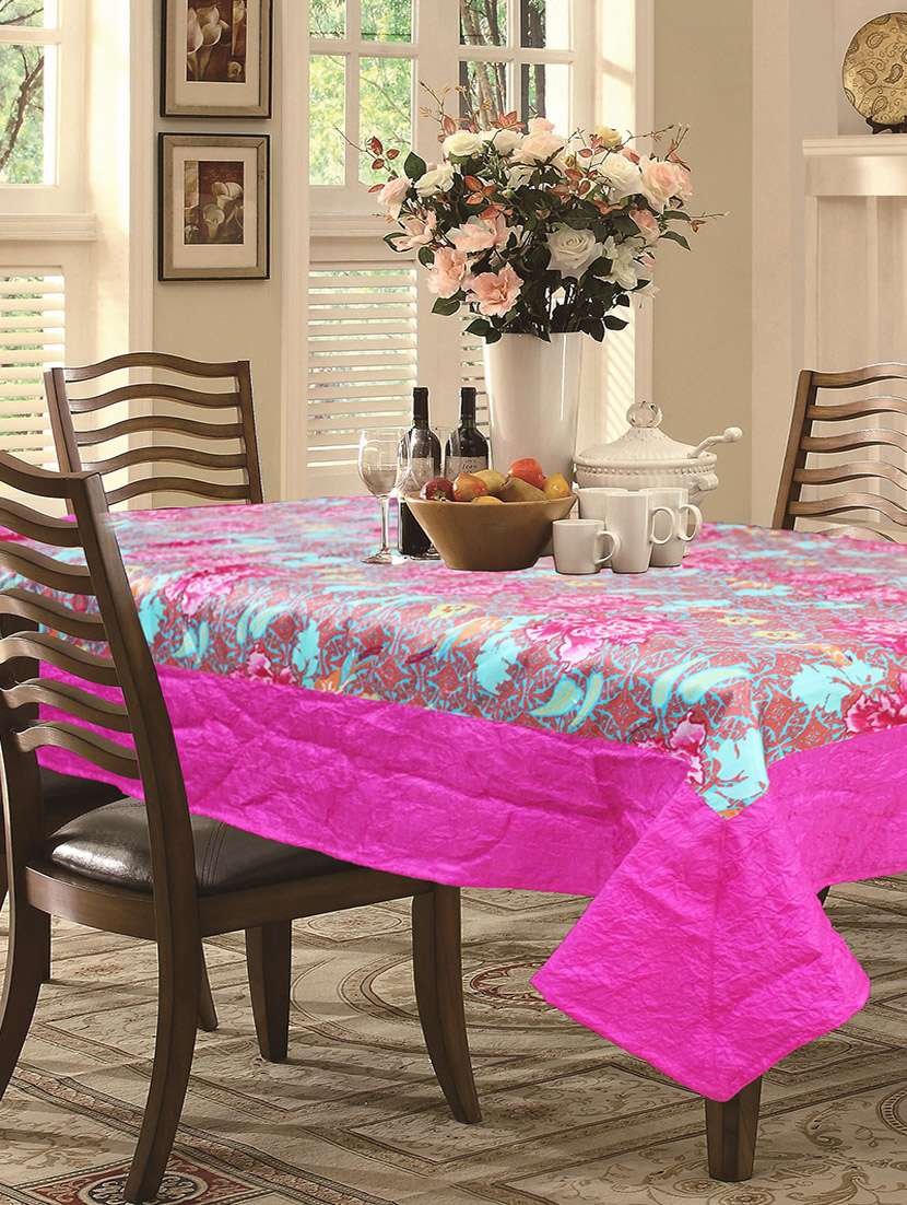 floral table cover