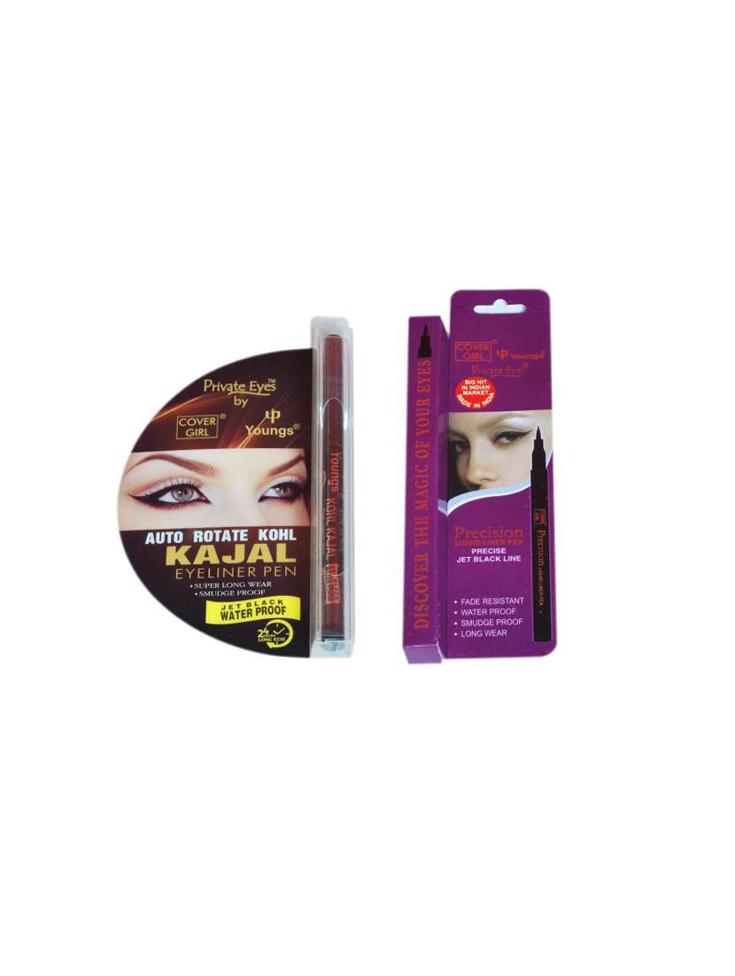 cover girl sketch & auto kajal (set of 2)