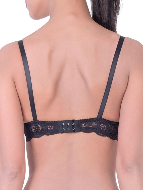 black lace push up bra - 12455797 - Standard Image - 2