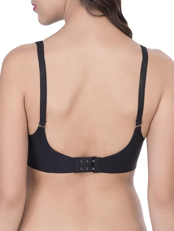 black cotton bra - 12456831 - Standard Image - 2