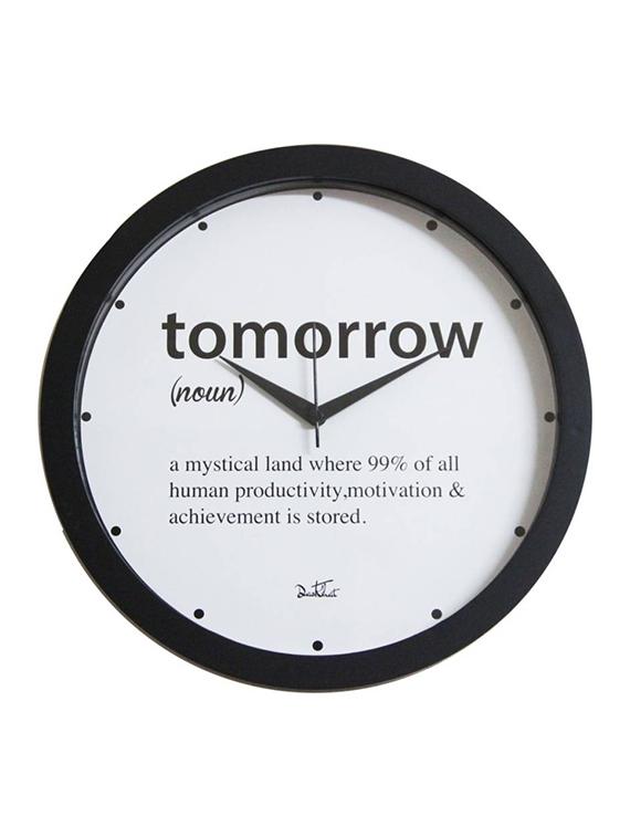 tomorrow wall clock - 12481149 -  Zoom Image - 0