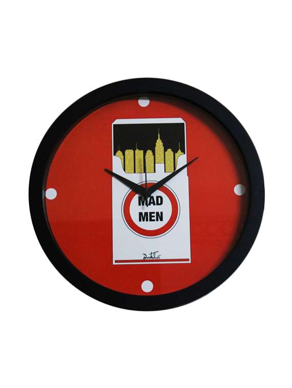 mad men wall clock