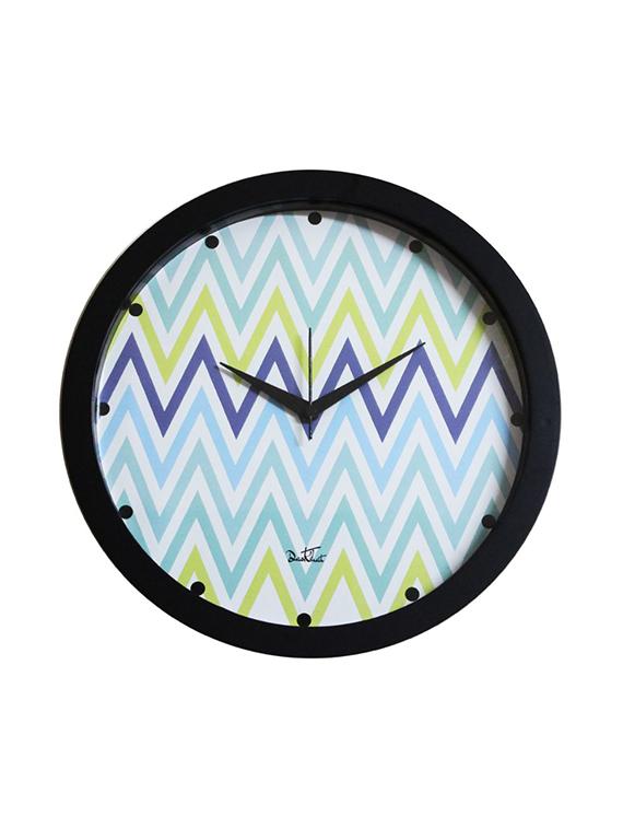 pastel wave  wall clock - 12481162 -  Zoom Image - 0