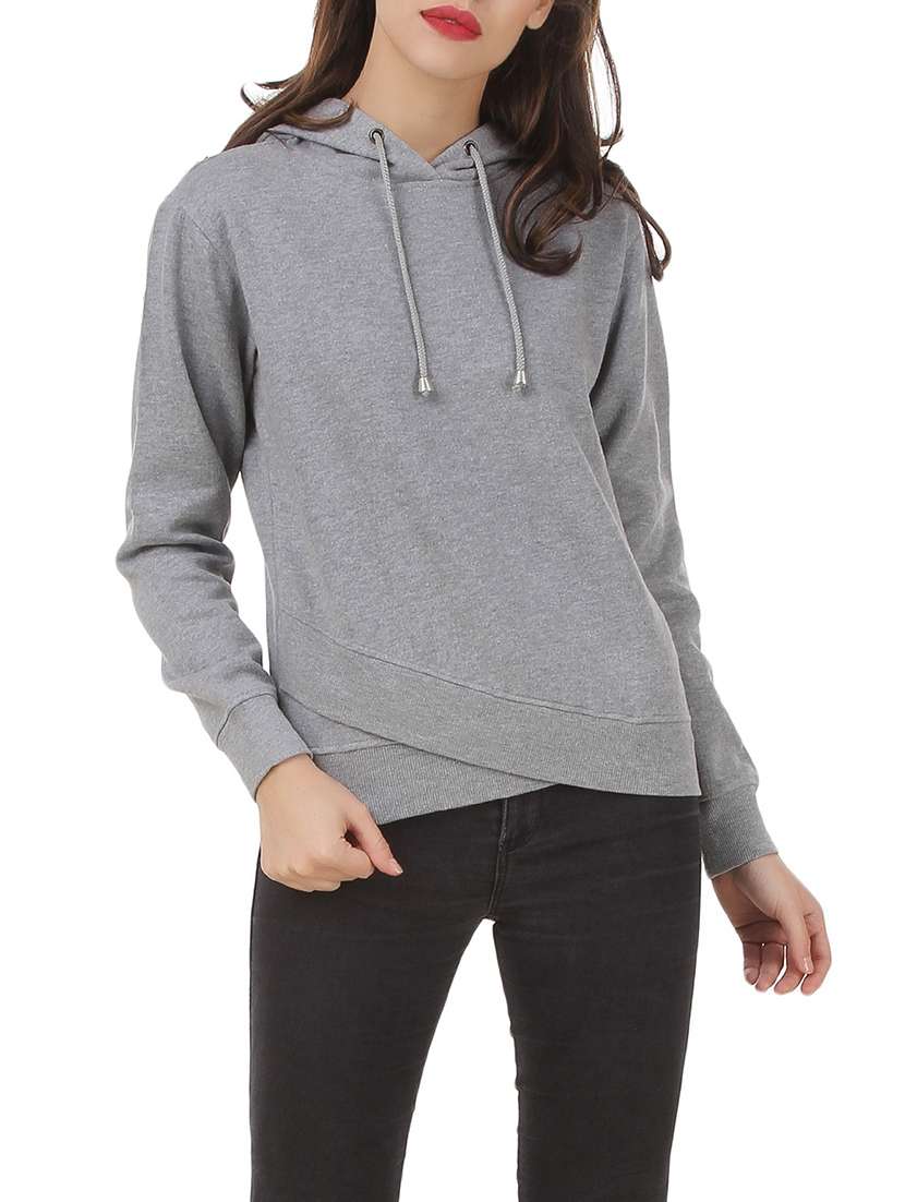 women's plain sweatshirt