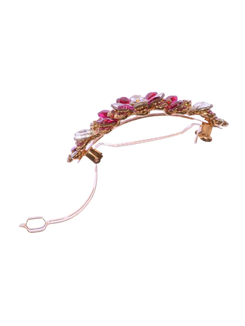 stone embellished hair clip - 12489960 - Standard Image - 2