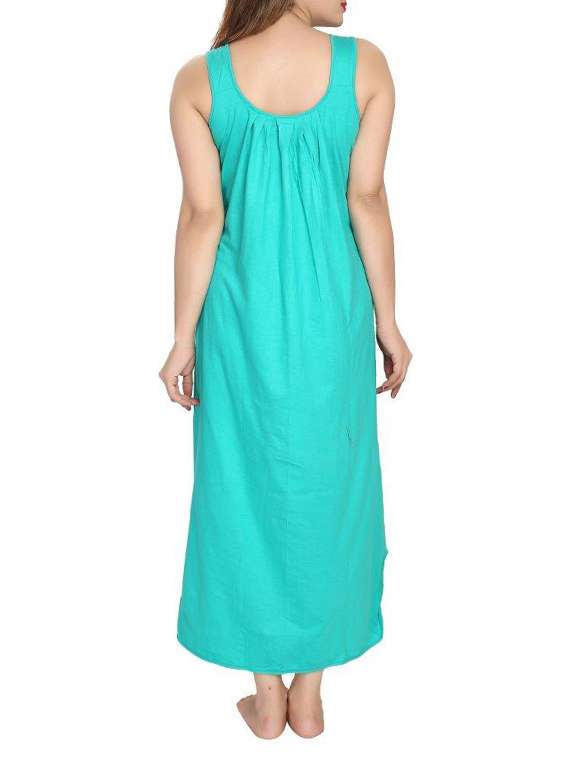 light blue cotton gown - 12495395 - Standard Image - 2