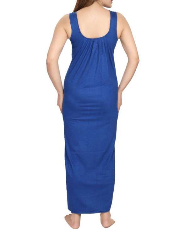 dark blue cotton gown - 12495396 -  Standard Image - 2