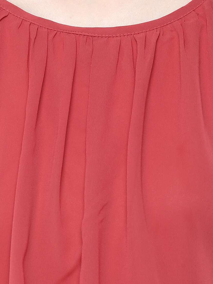 Women's Fit & Flare Solid Dress