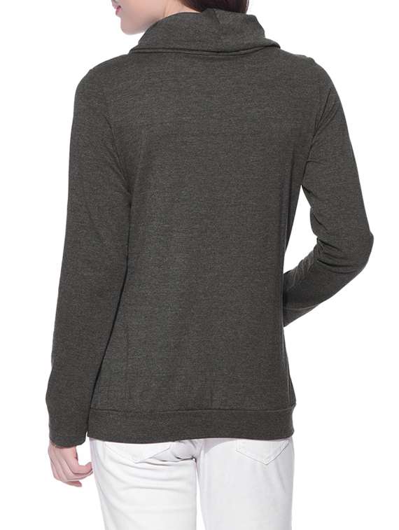 women's plain sweatshirt - 12507003 -  Standard Image - 2