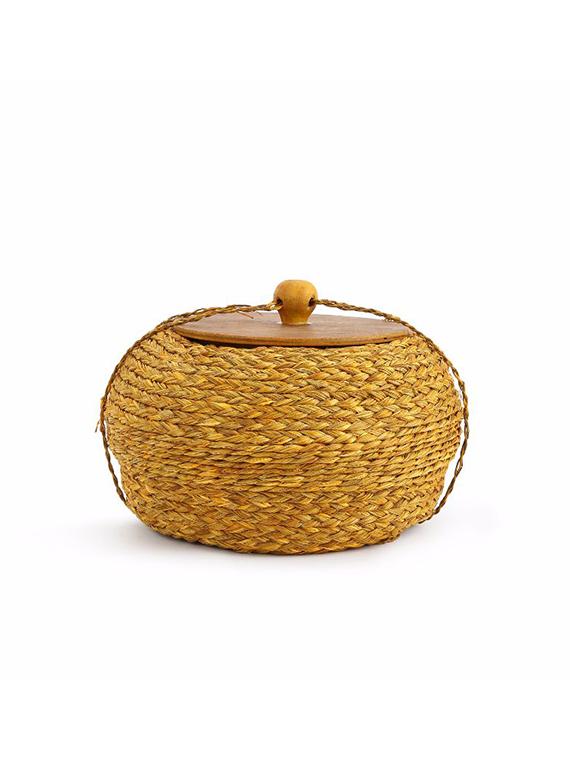 unravel india sabai red charger basket - 12526201 - Standard Image - 2