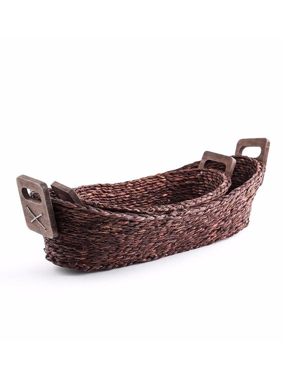 unravel india sabai bread basket(set of 2) - 12526211 - Standard Image - 2