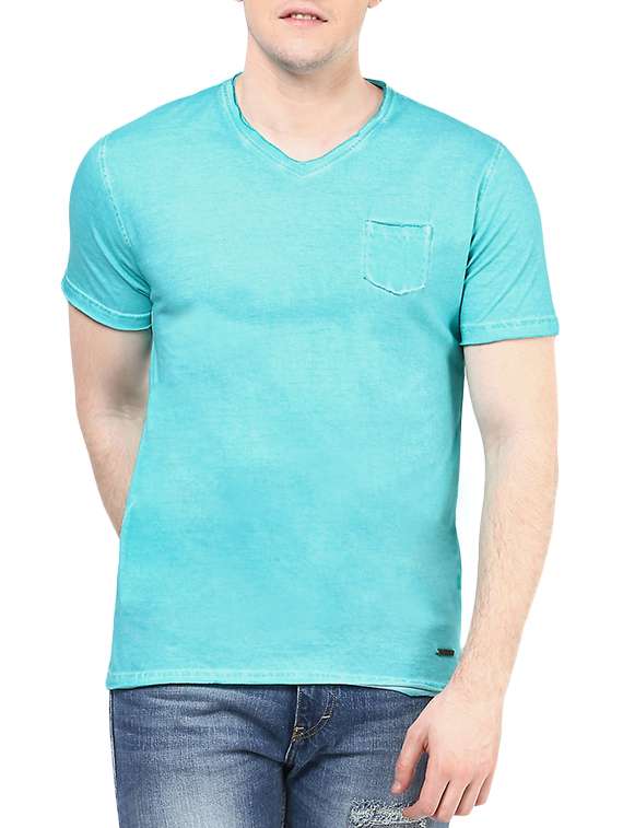light blue cotton tshirt
