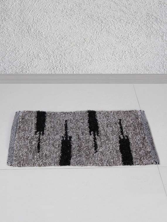 story @ home grey 1 pc door or bath mat