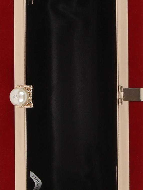 red velvet clutch - 12573360 - Standard Image - 2