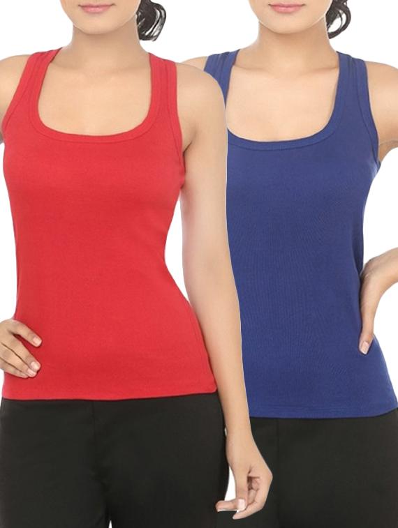 set of 2 multicolored cotton tees - 12576836 - Zoom Image - 0