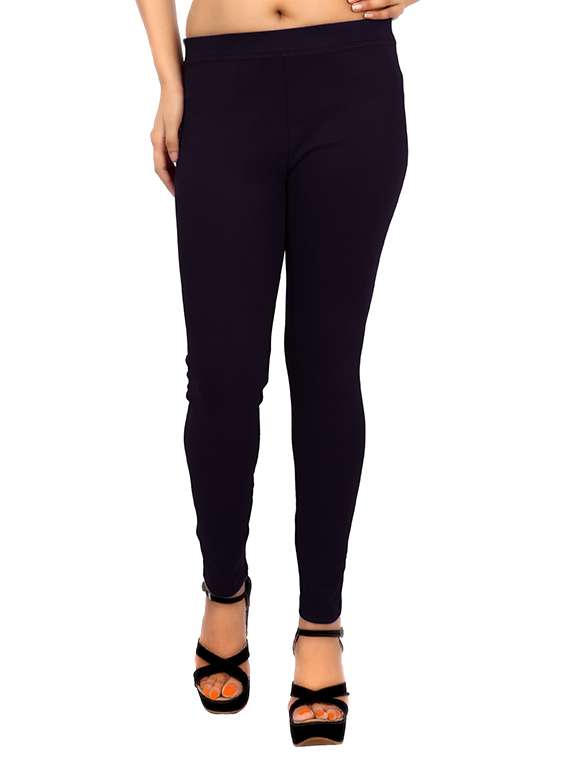 purple hosery leggings