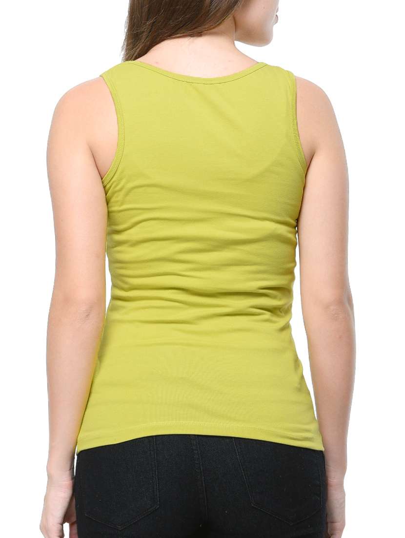 lime yellow cotton tee - 12593622 -  Standard Image - 2