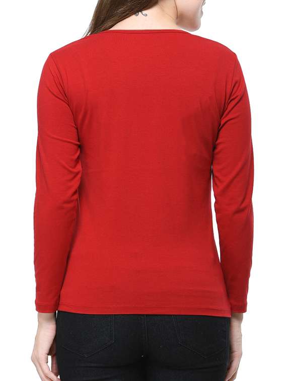 red cotton tee - 12593663 - Standard Image - 2