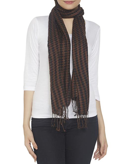 brown viscose scarf - 12757331 -  Standard Image - 0