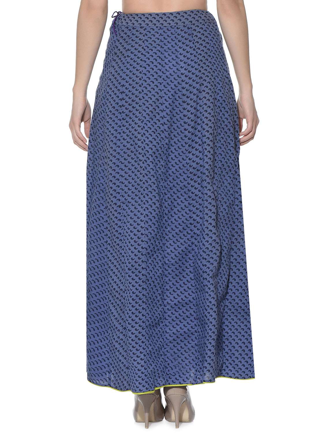 blue cotton skirt - 12779111 -  Standard Image - 2