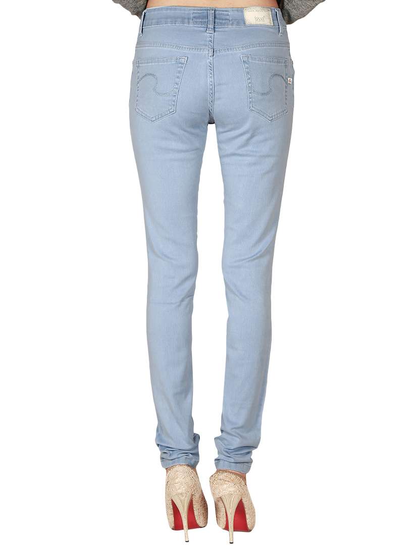 women's plain slim fit jeans - 12785024 - Standard Image - 2