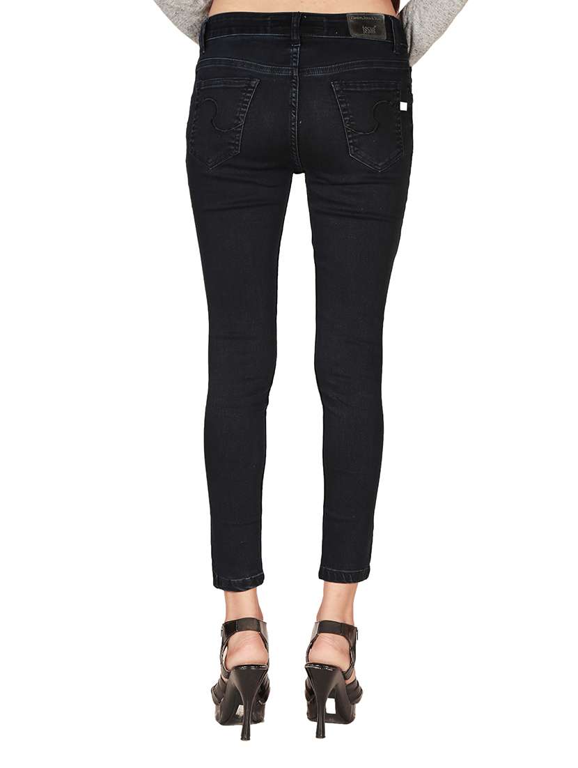 women's plain slim fit jeans - 12785031 - Standard Image - 2