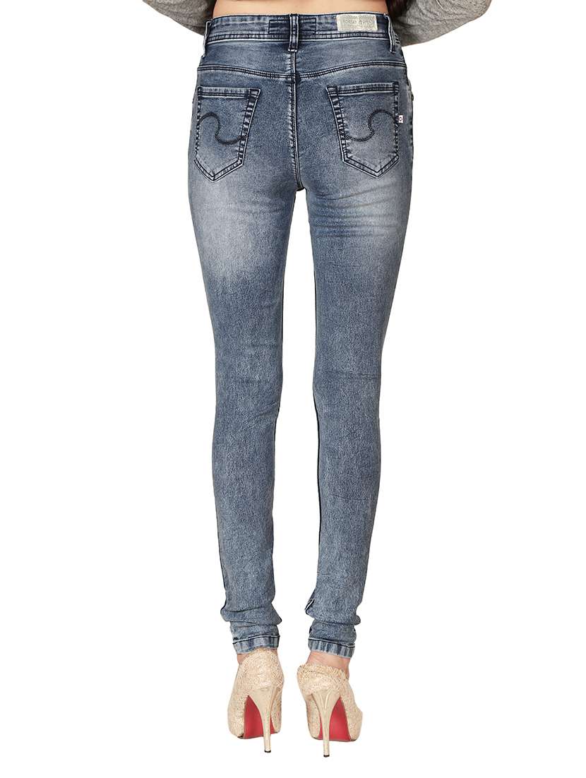 women's plain slim fit jeans - 12785034 -  Standard Image - 2