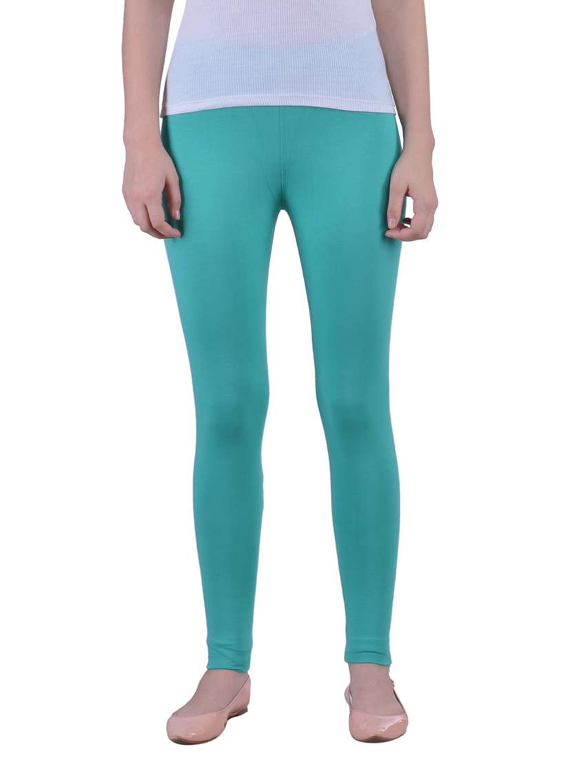 blue cotton legging