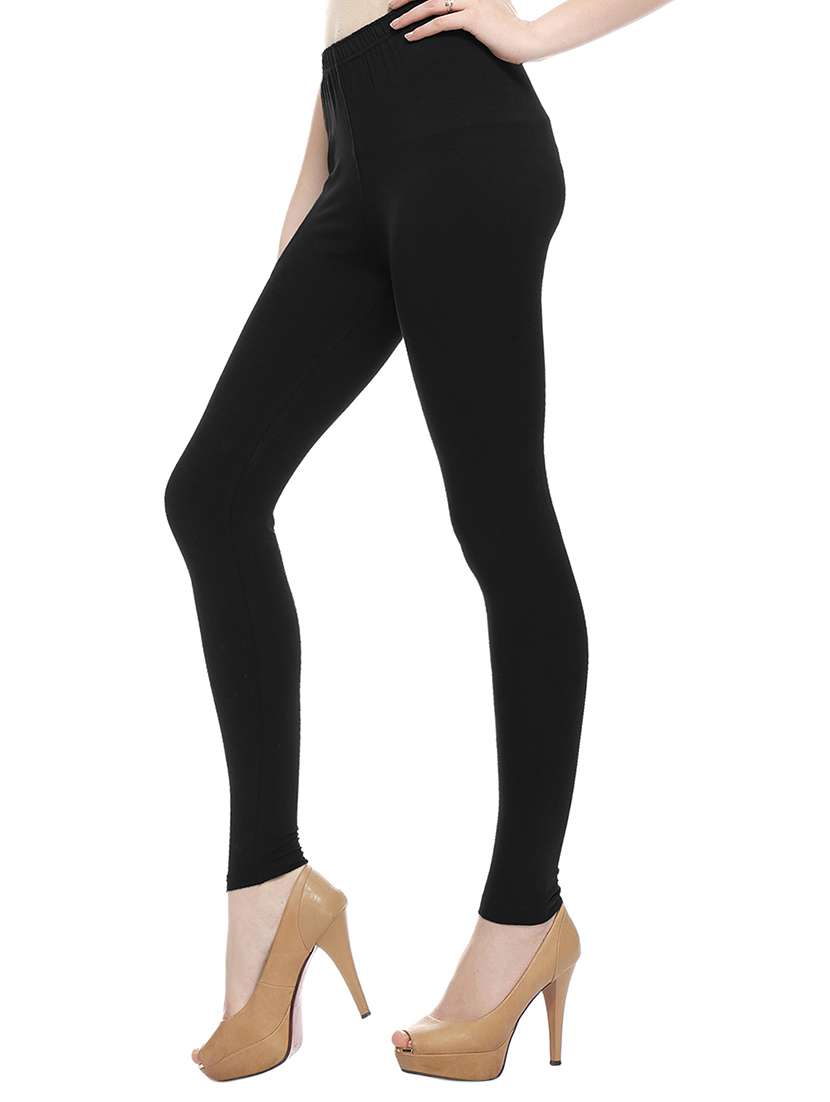 set of 2 multi colored cotton leggings - 12787586 - Standard Image - 2