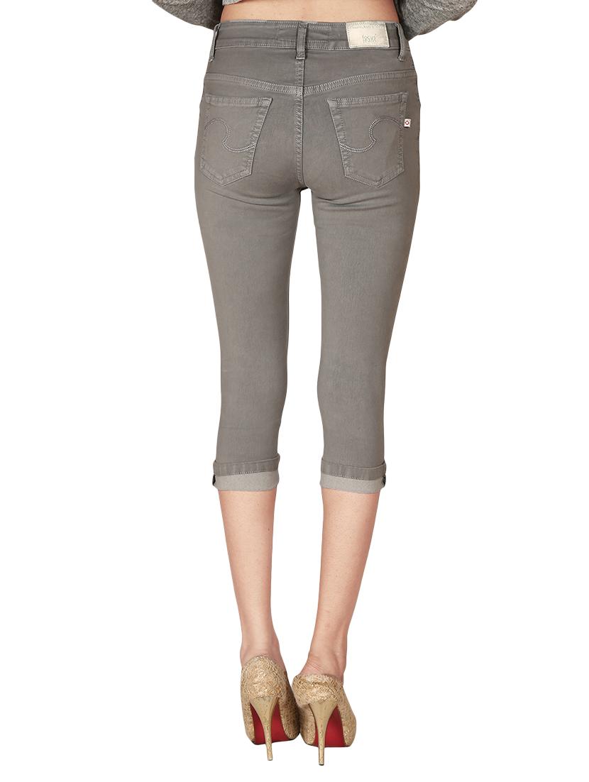 grey denim capris - 12788222 - Standard Image - 2
