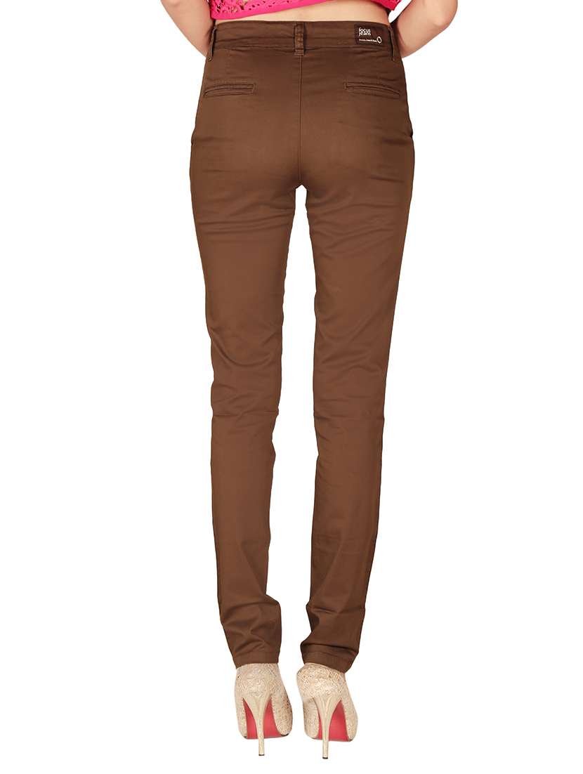brown cotton chinos - 12788604 -  Standard Image - 2