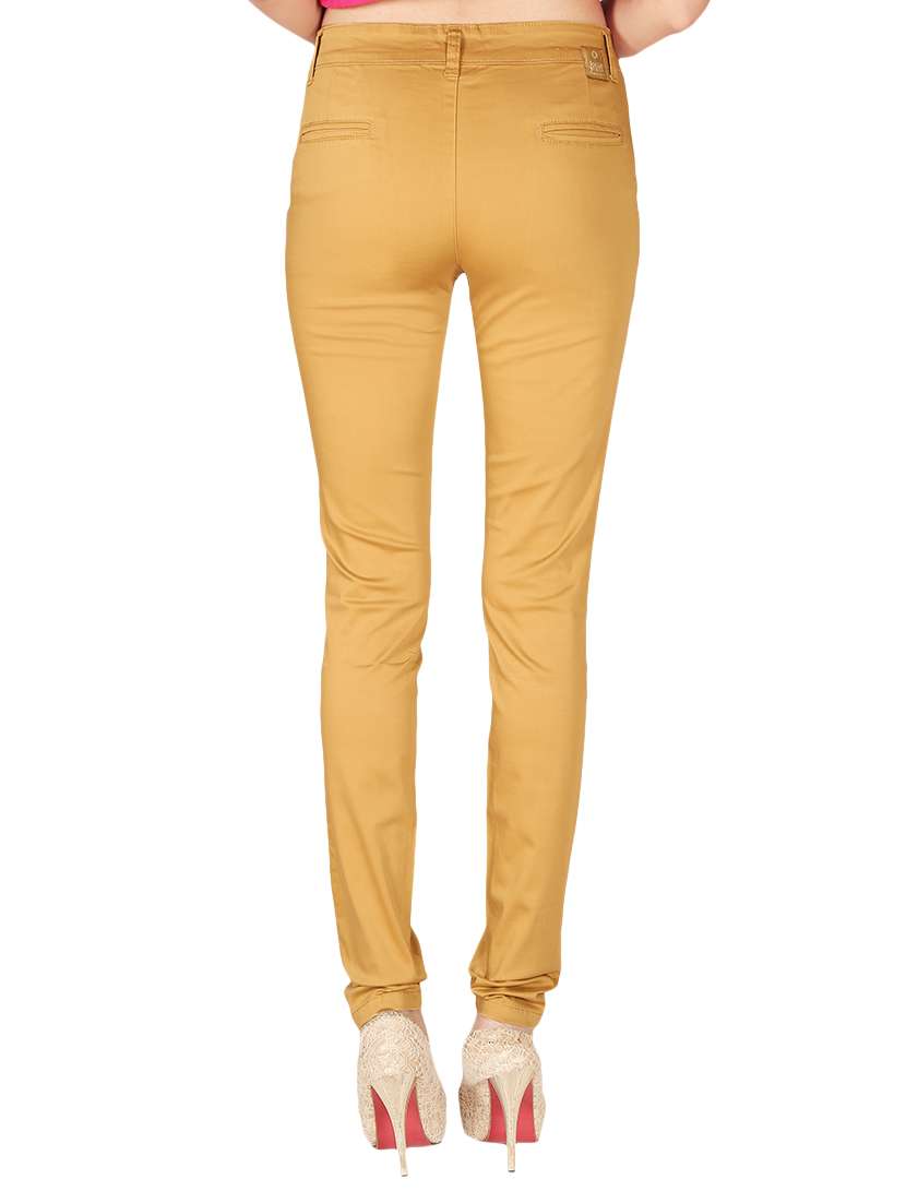 brown cotton chinos - 12788609 -  Standard Image - 2