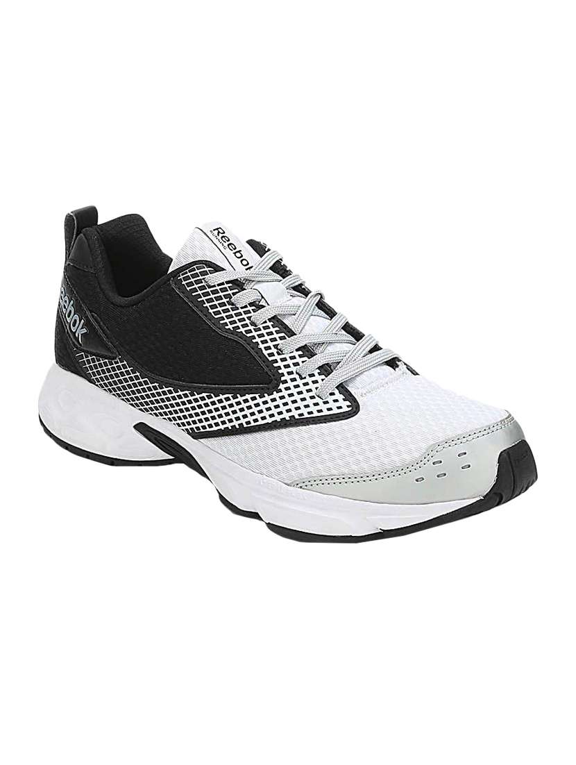 white mesh sport shoes