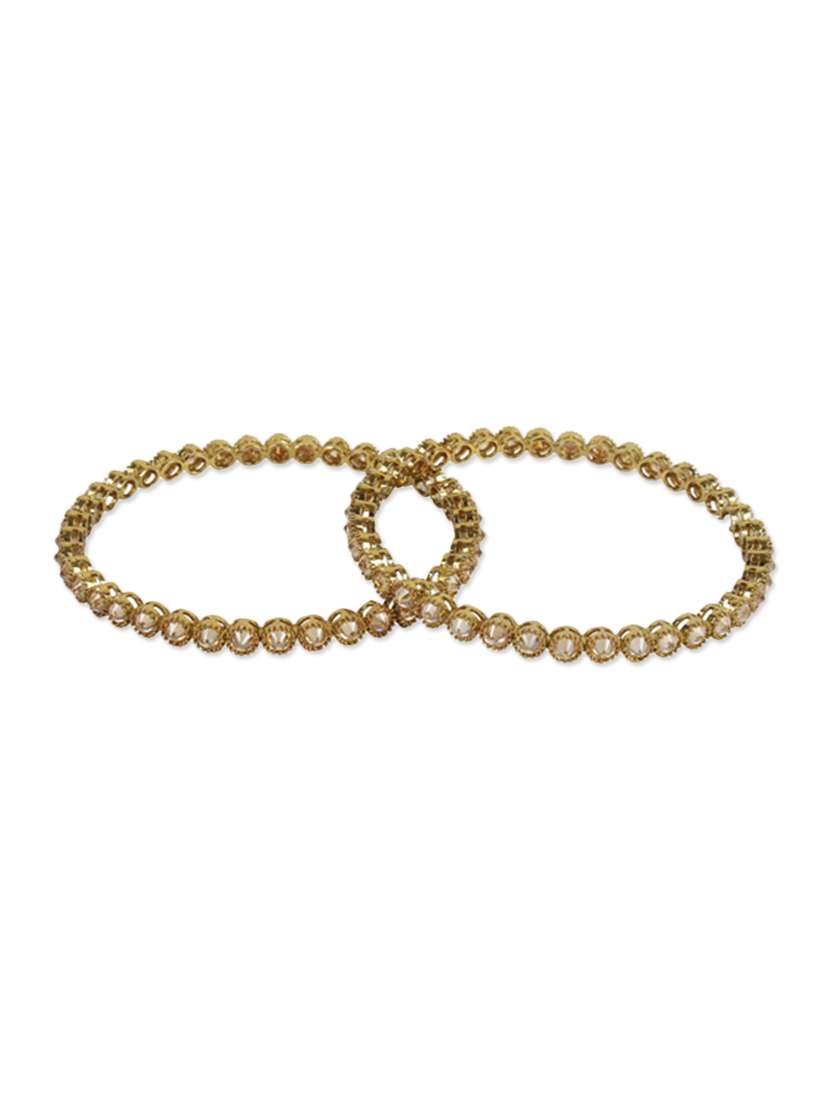 gold metal bangle